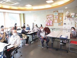 3月茶話会の様子