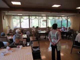 9月茶話会の様子