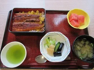 6月15日の鰻丼の特別食