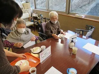 12月茶話会の様子