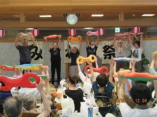 みわ祭りの日本舞踊