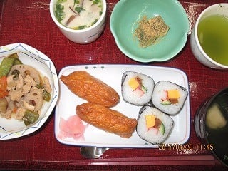 昭和の日の食事