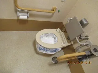 災害用トイレ