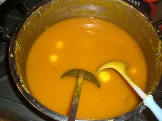 かぼちゃ汁粉